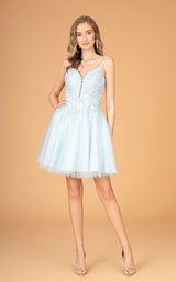 1 of 16 Elizabeth K GS3094 Dress Baby-Blue