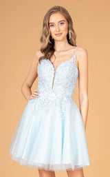 9 of 16 Elizabeth K GS3094 Dress Baby-Blue