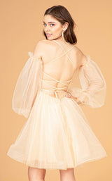 13 of 15 Elizabeth K GS3095 Dress Champagne