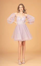 2 of 15 Elizabeth K GS3095 Dress Mauve