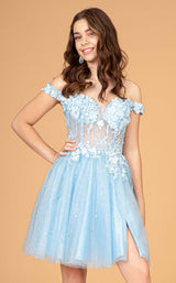 11 of 20 Elizabeth K GS3096 Dress Baby-Blue