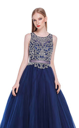 10 of 16 Jadore J14015 Navy