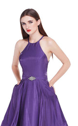 7 of 8 Jadore J14095 Purple