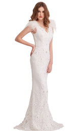 2 of 8 Jadore J15008 Dress Ivory