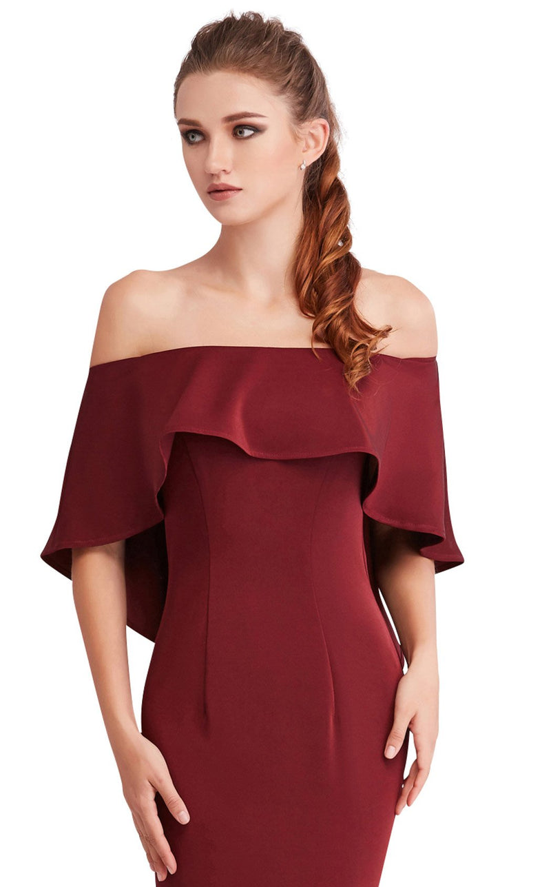 Jadore J15010 Dress Wine