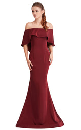 3 of 8 Jadore J15010 Dress Wine