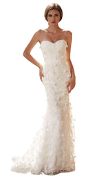 2 of 8 Jadore J15020 Dress Ivory