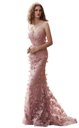 1 of 8 Jadore J15020 Dress Rose