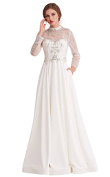 2 of 8 Jadore J15022 Dress Ivory