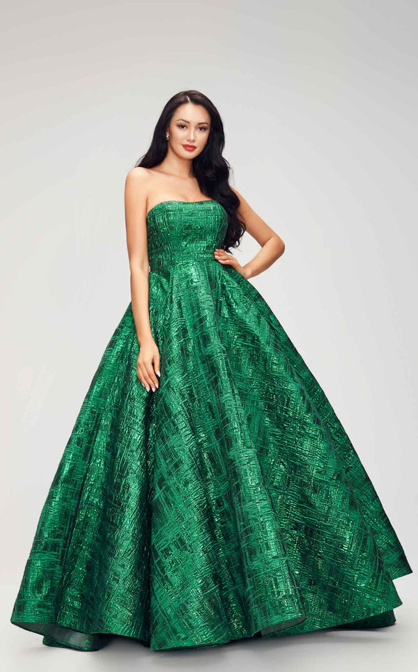 Jadore J17035 Dress Emerald