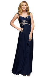 2 of 3 Jadore J2038 Dress Navy