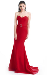 4 of 8 Jadore J5086 Dress Red