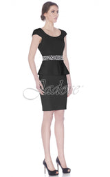 2 of 8 Jadore J7050 Dress Black