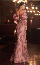 2 of 3 Cinderella Divine J817 Dress Dusty-Rose