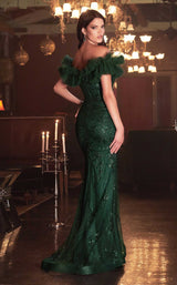 6 of 8 Cinderella Divine J818 Dress Emerald