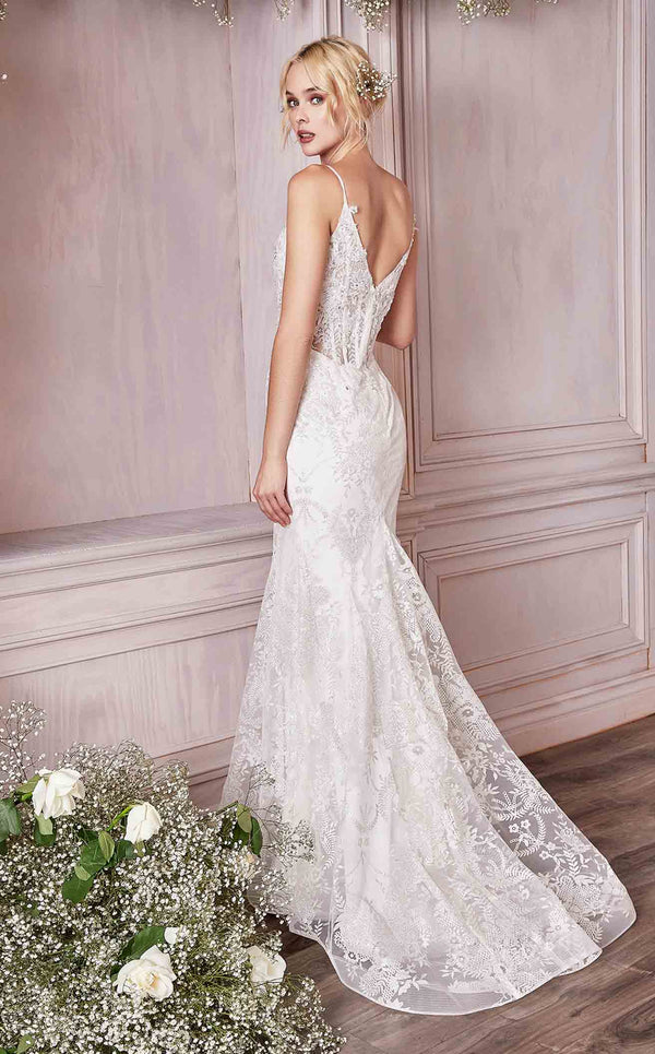 Cinderella Divine J825W Dress Off-White