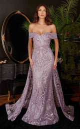 4 of 9 LaDivine J836 Dress Mauve