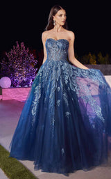 2 of 7 LaDivine J852 Dress Lapis-Blue