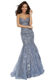 1 of 4 Jovani JVN00874BG Grey