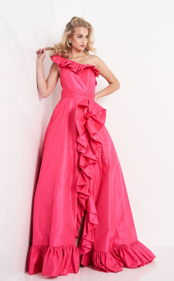 JVN JVN03231 Dress Fuchsia