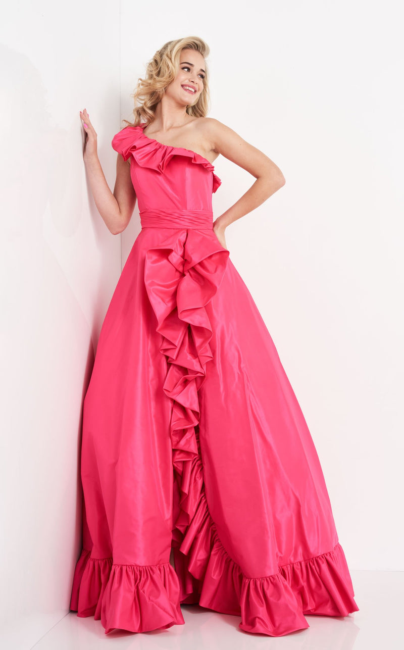 JVN JVN03231 Dress Fuchsia