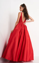 3 of 6 JVN JVN04590 Dress Red