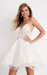 1 of 3 JVN JVN04709 Dress Off-White