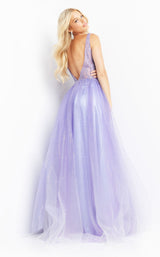 2 of 2 JVN JVN07387 Dress Purple