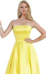 3 of 4 JVN JVN1716 Dress Yellow