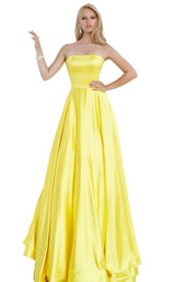 1 of 4 JVN JVN1716 Dress Yellow