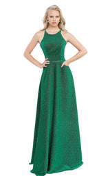 1 of 4 JVN JVN2310 Dress Emerald