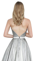 4 of 4 JVN JVN4187 Dress Silver