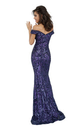 2 of 4 JVN JVN4296 Dress Purple