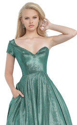 3 of 4 JVN JVN4389 Dress Emerald