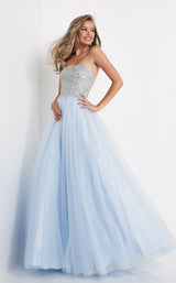 2 of 6 Jovani K04710 Pale Blue