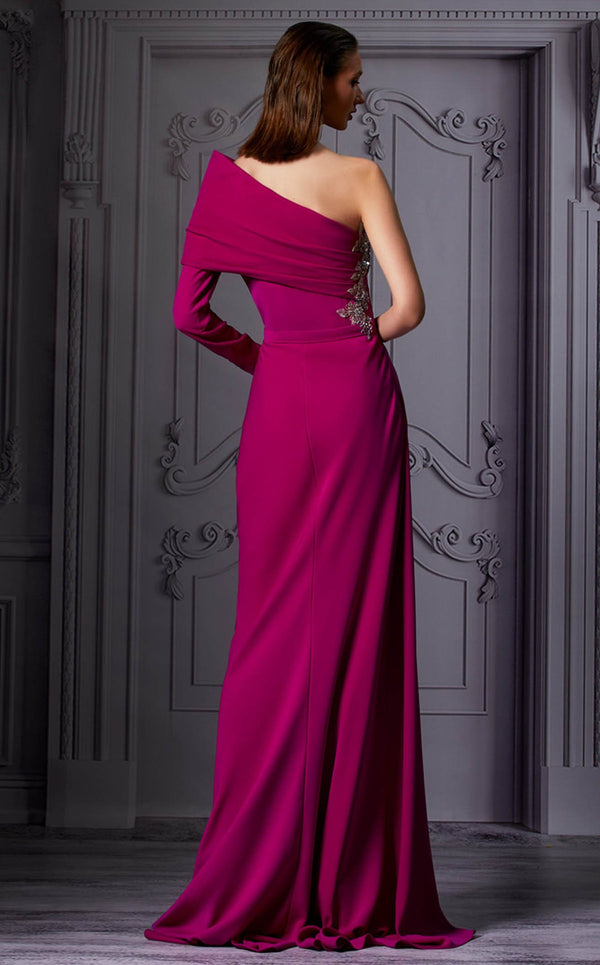 MNM Couture K3847 Dress Purple