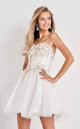 2 of 3 Jovani K62532 White