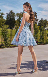 5 of 5 LaDivine KV1089 Dress Paris-Blue