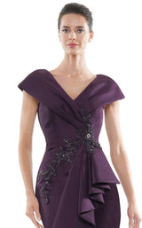 10 of 16 Marsoni MV1086 Dress Eggplant