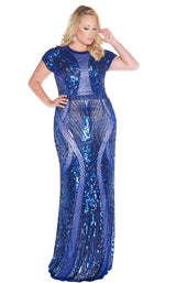 1 of 6 Mac Duggal Fabulouss 4676F