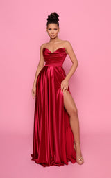 1 of 11 Nicoletta NP158 Dress Ruby