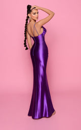 6 of 6 Nicoletta NP159 Dress Purple