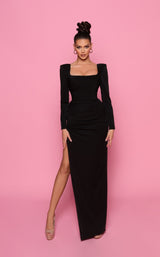 1 of 6 Nicoletta NP163 Dress Black