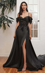 2 of 7 LaDivine OC012 Dress Black