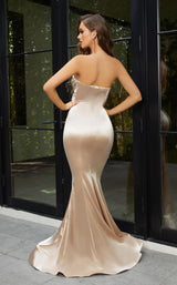 4 of 6 Portia and Scarlett PS21279 Dress Champagne