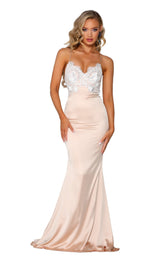 1 of 25 Portia and Scarlett PS6304 Champagne-Ivory