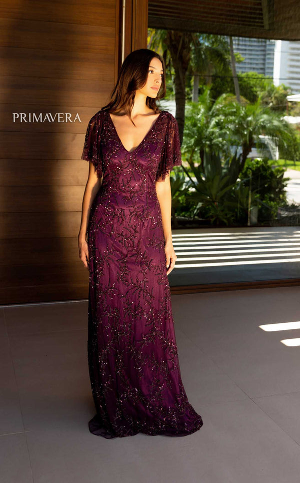 Primavera Couture 13124 Burgundy