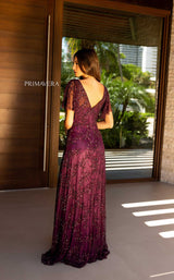 3 of 4 Primavera Couture 13124 Burgundy