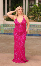 3 of 9 Primavera Couture 14043 Fuchsia