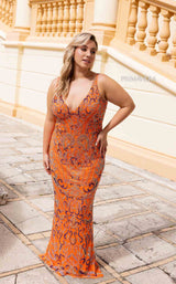 2 of 4 Primavera Couture 14053 Orange